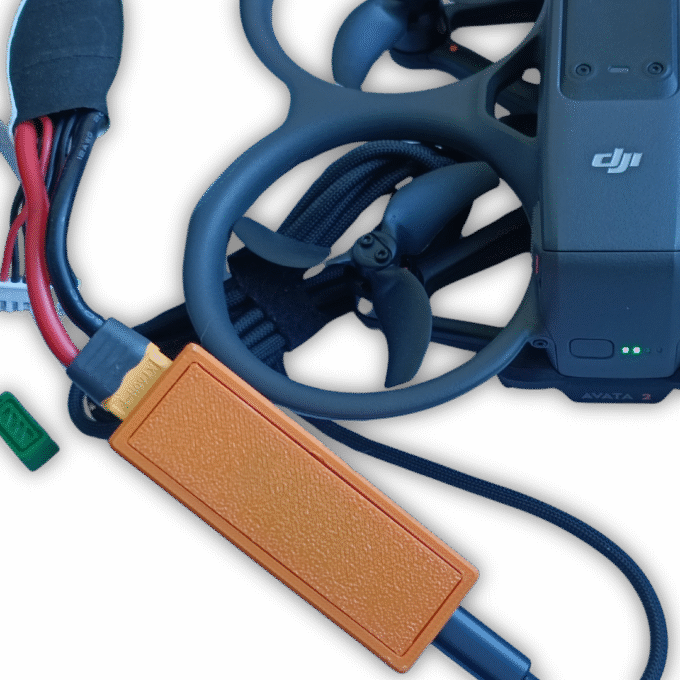 Зарядний пристрій USB Type-C від XT60 до 100W (помаранчевий) Зарядний пристрій USB Type-C від XT60 до 100W (помаранчевий)