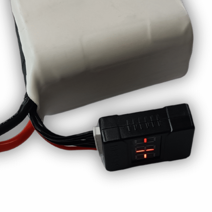 Індикатор/тестер напруги для 1–8S LiPo/Li-ion/Li-Fe з звуковим попередженням