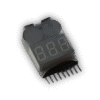 Індикатор/тестер напруги для 1–8S LiPo/Li‑ion/Li‑Fe в термоусадці з звуковим попередженням Індикатор/тестер напруги для 1–8S LiPo/Li‑ion/Li‑Fe в термоусадці з звуковим попередженням