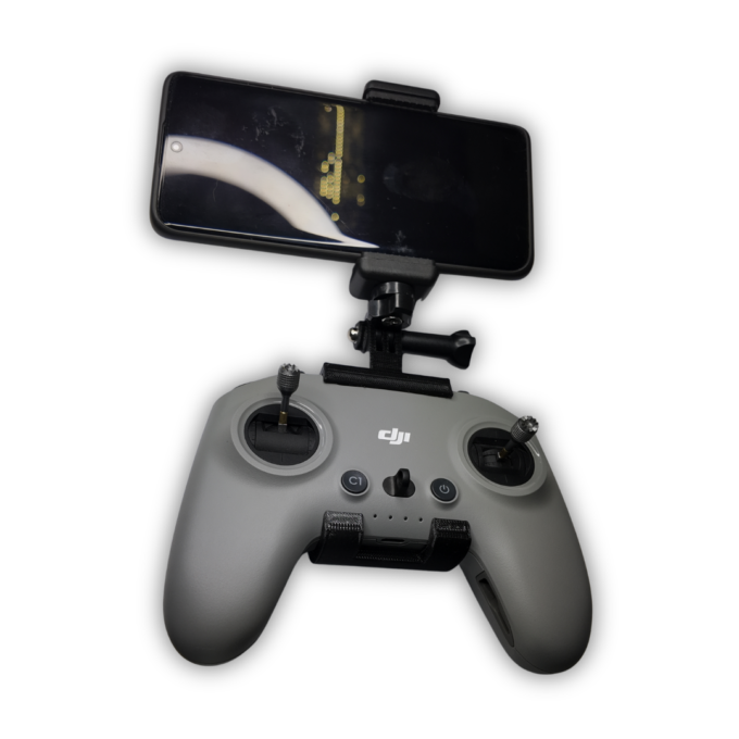 Тримач смартфона для DJI FPV Remote Controller 3 (Чорний) Тримач смартфона для DJI FPV Remote Controller 3 (Чорний)
